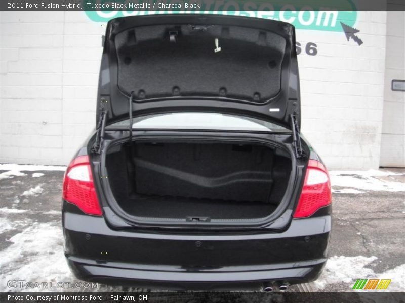 Tuxedo Black Metallic / Charcoal Black 2011 Ford Fusion Hybrid