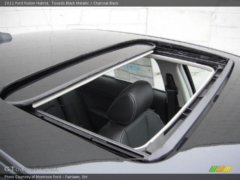 Tuxedo Black Metallic / Charcoal Black 2011 Ford Fusion Hybrid