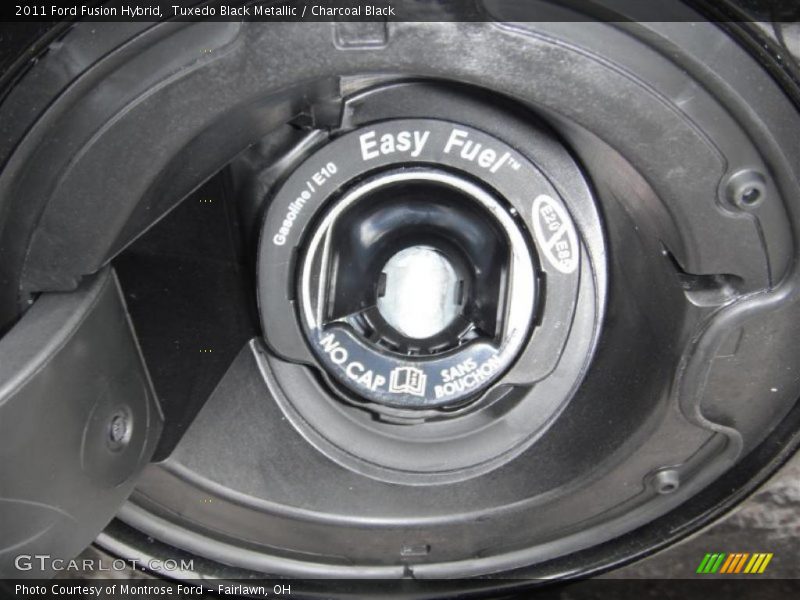 Tuxedo Black Metallic / Charcoal Black 2011 Ford Fusion Hybrid
