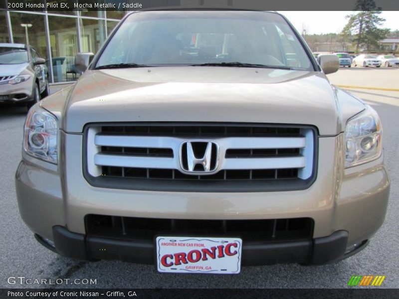 Mocha Metallic / Saddle 2008 Honda Pilot EX