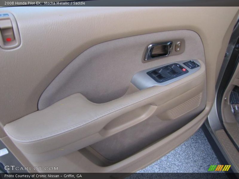 Mocha Metallic / Saddle 2008 Honda Pilot EX