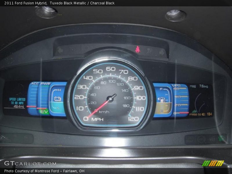  2011 Fusion Hybrid Hybrid Gauges