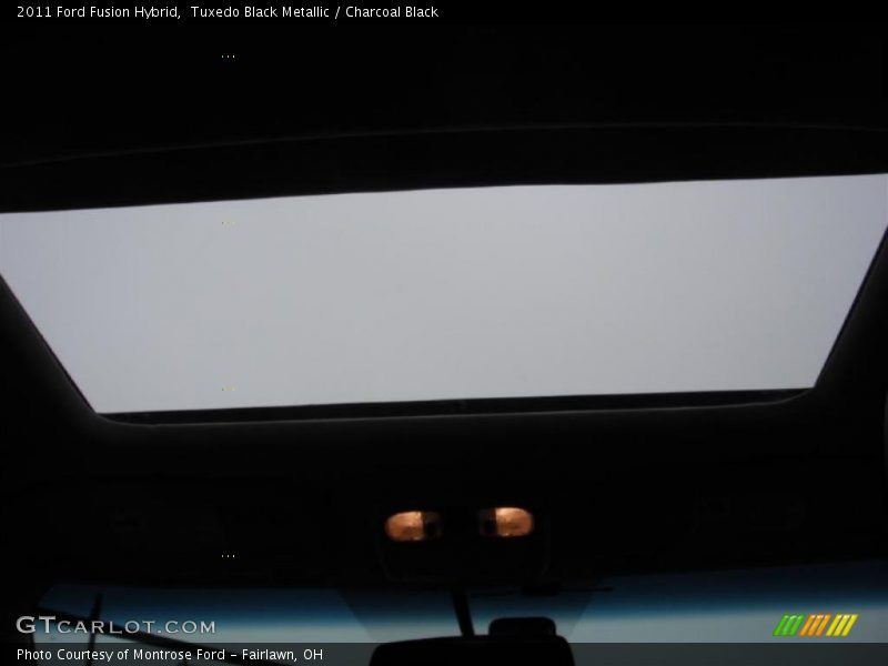 Tuxedo Black Metallic / Charcoal Black 2011 Ford Fusion Hybrid
