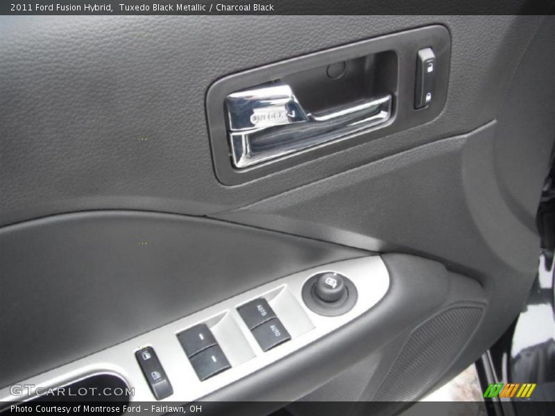 Tuxedo Black Metallic / Charcoal Black 2011 Ford Fusion Hybrid