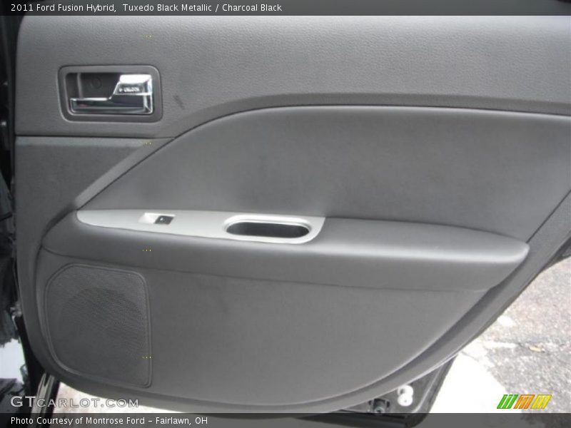 Tuxedo Black Metallic / Charcoal Black 2011 Ford Fusion Hybrid