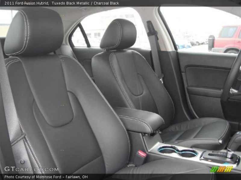  2011 Fusion Hybrid Charcoal Black Interior