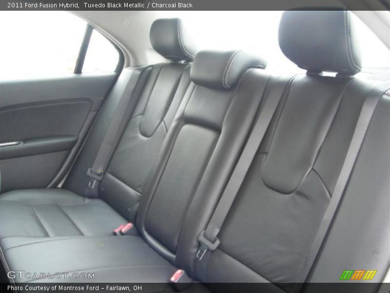  2011 Fusion Hybrid Charcoal Black Interior
