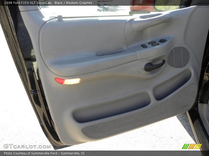 Black / Medium Graphite 1998 Ford F150 XLT SuperCab