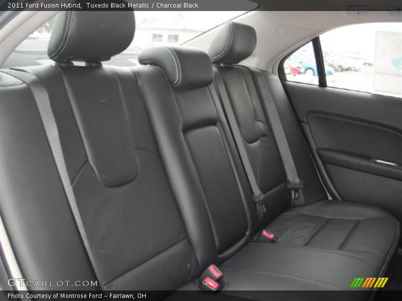  2011 Fusion Hybrid Charcoal Black Interior