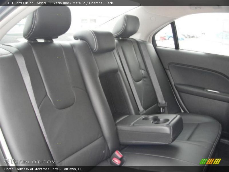  2011 Fusion Hybrid Charcoal Black Interior