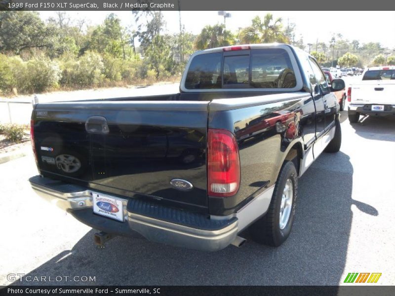 Black / Medium Graphite 1998 Ford F150 XLT SuperCab