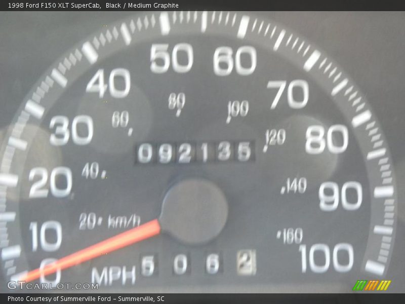 Black / Medium Graphite 1998 Ford F150 XLT SuperCab