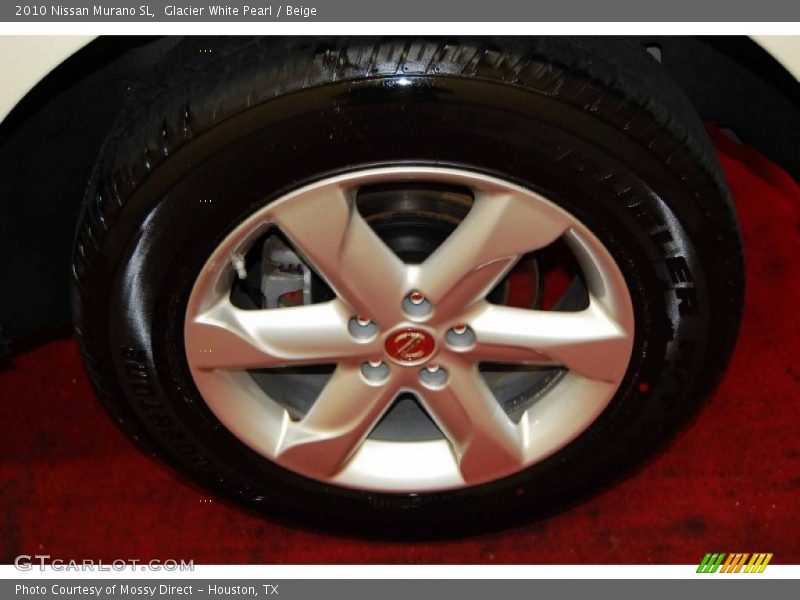 Glacier White Pearl / Beige 2010 Nissan Murano SL