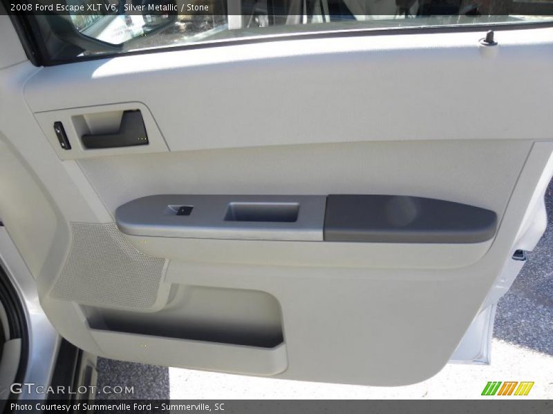 Silver Metallic / Stone 2008 Ford Escape XLT V6