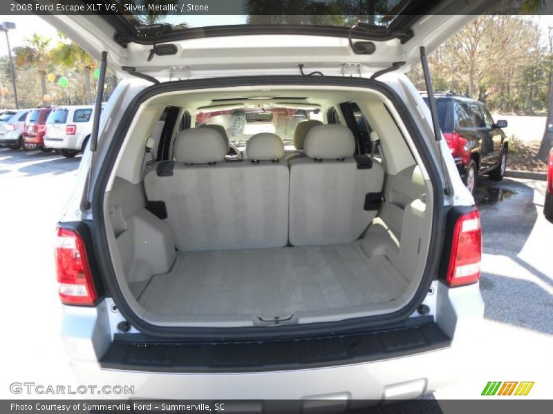 Silver Metallic / Stone 2008 Ford Escape XLT V6