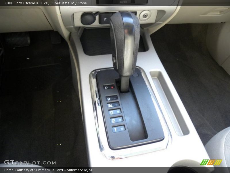 Silver Metallic / Stone 2008 Ford Escape XLT V6