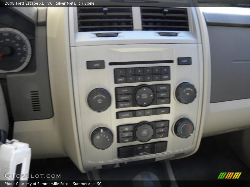 Silver Metallic / Stone 2008 Ford Escape XLT V6