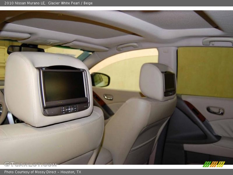 Glacier White Pearl / Beige 2010 Nissan Murano LE