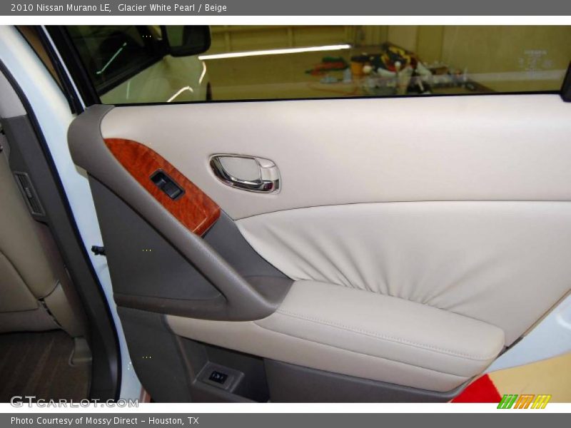 Glacier White Pearl / Beige 2010 Nissan Murano LE