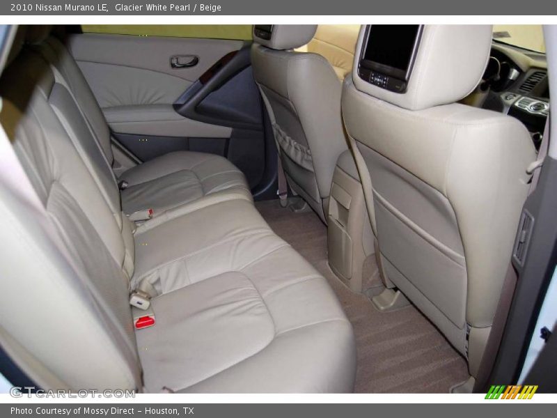 Glacier White Pearl / Beige 2010 Nissan Murano LE