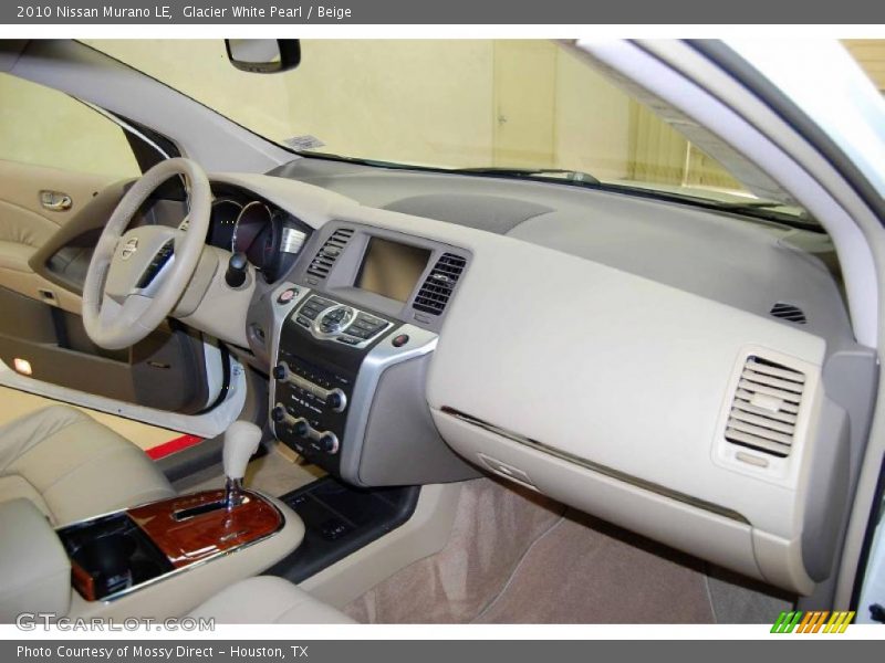 Glacier White Pearl / Beige 2010 Nissan Murano LE