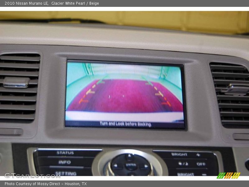 Glacier White Pearl / Beige 2010 Nissan Murano LE