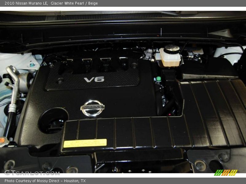 Glacier White Pearl / Beige 2010 Nissan Murano LE