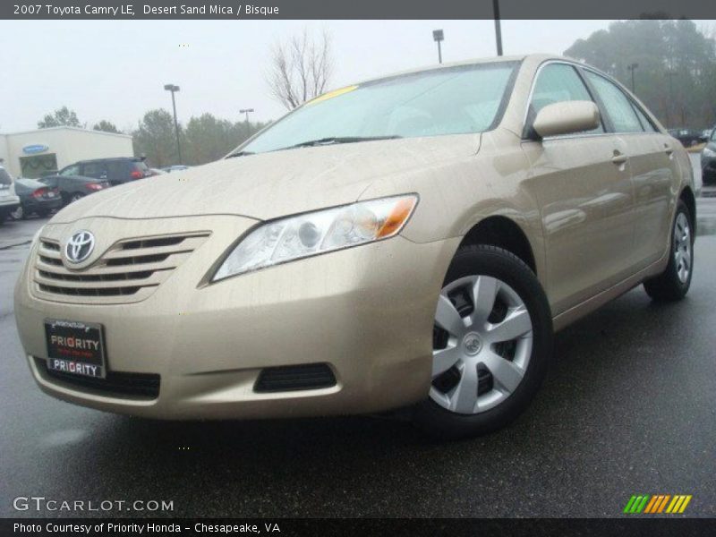 Desert Sand Mica / Bisque 2007 Toyota Camry LE