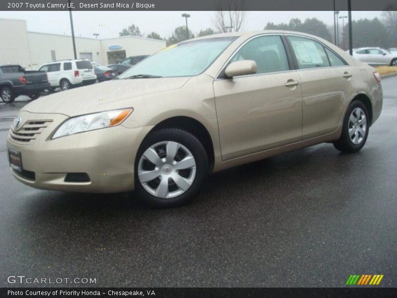 Desert Sand Mica / Bisque 2007 Toyota Camry LE