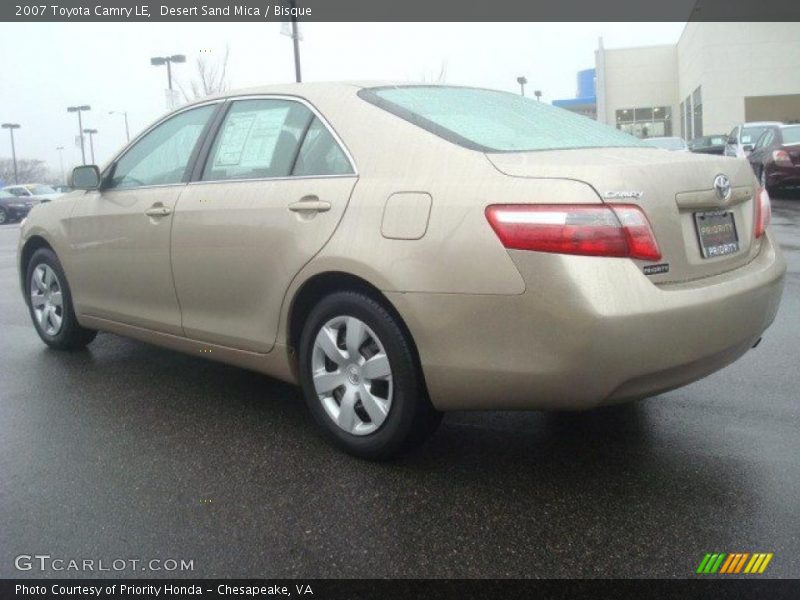 Desert Sand Mica / Bisque 2007 Toyota Camry LE