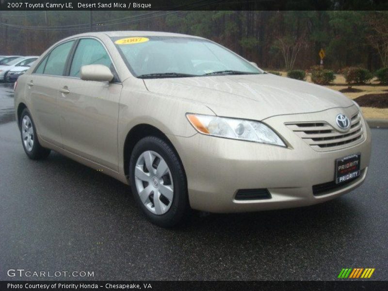 Desert Sand Mica / Bisque 2007 Toyota Camry LE