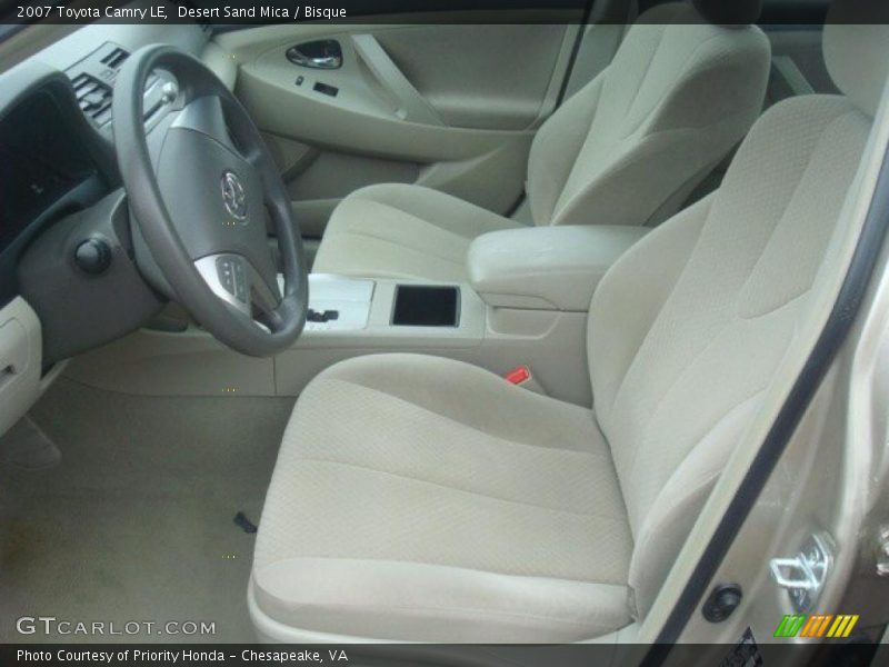 Desert Sand Mica / Bisque 2007 Toyota Camry LE
