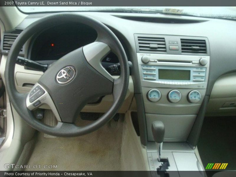 Desert Sand Mica / Bisque 2007 Toyota Camry LE