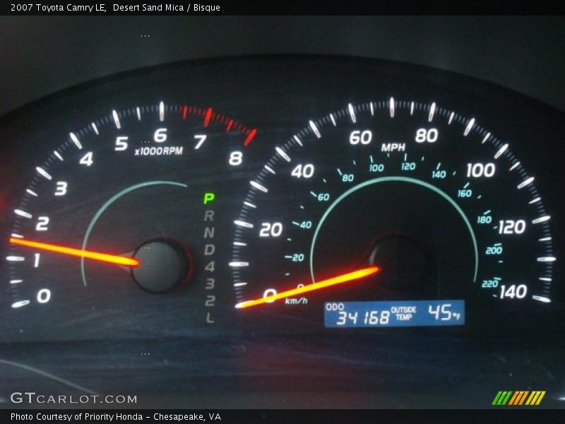 Desert Sand Mica / Bisque 2007 Toyota Camry LE