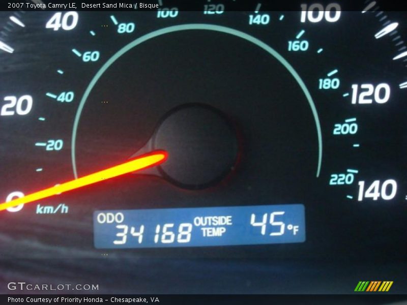 Desert Sand Mica / Bisque 2007 Toyota Camry LE