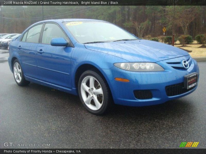Front 3/4 View of 2008 MAZDA6 i Grand Touring Hatchback