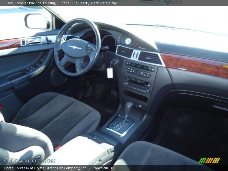 Butane Blue Pearl / Dark Slate Gray 2005 Chrysler Pacifica Touring