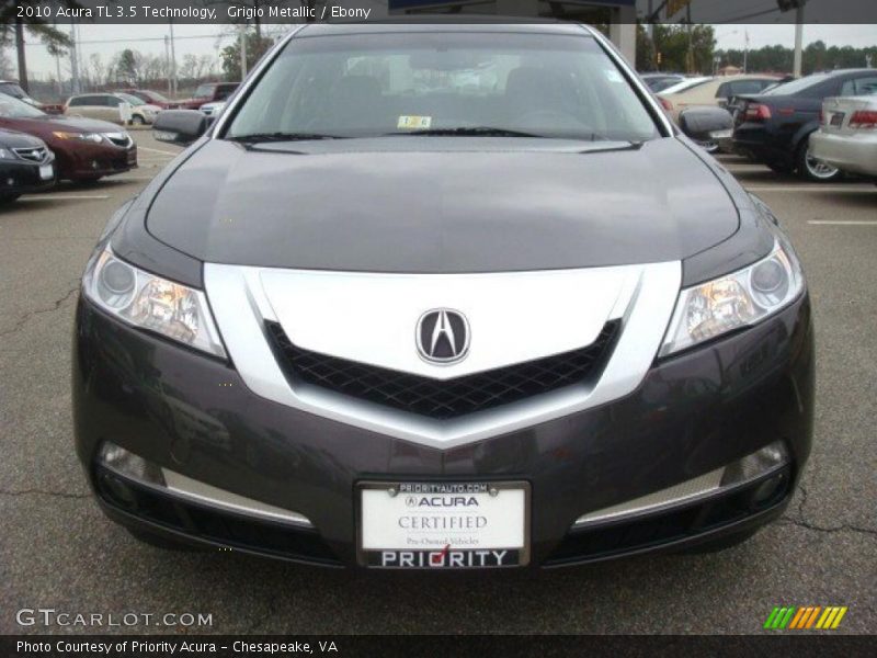 Grigio Metallic / Ebony 2010 Acura TL 3.5 Technology