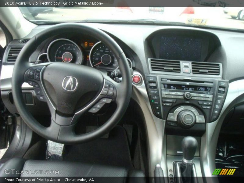 Dashboard of 2010 TL 3.5 Technology