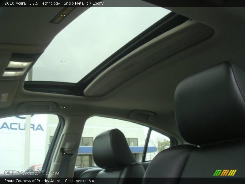 Sunroof of 2010 TL 3.5 Technology