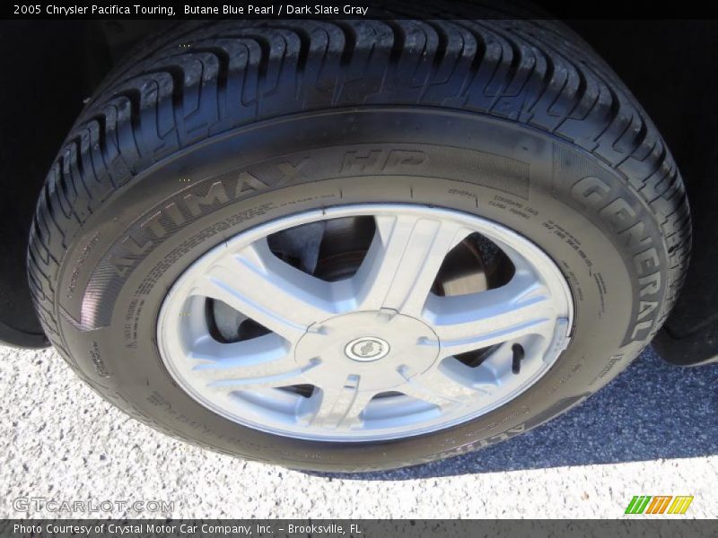 Butane Blue Pearl / Dark Slate Gray 2005 Chrysler Pacifica Touring