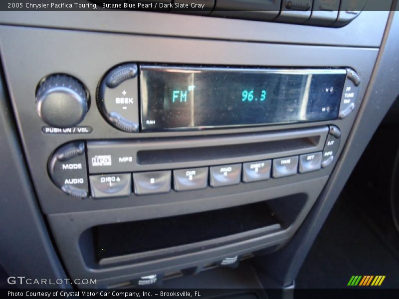 Butane Blue Pearl / Dark Slate Gray 2005 Chrysler Pacifica Touring