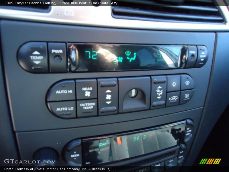 Butane Blue Pearl / Dark Slate Gray 2005 Chrysler Pacifica Touring