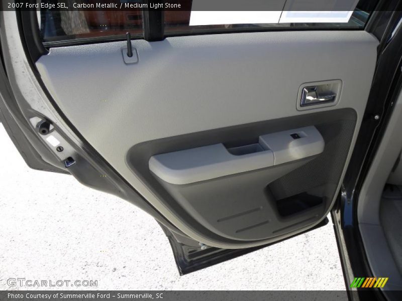 Carbon Metallic / Medium Light Stone 2007 Ford Edge SEL