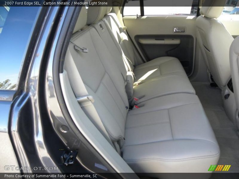 Carbon Metallic / Medium Light Stone 2007 Ford Edge SEL