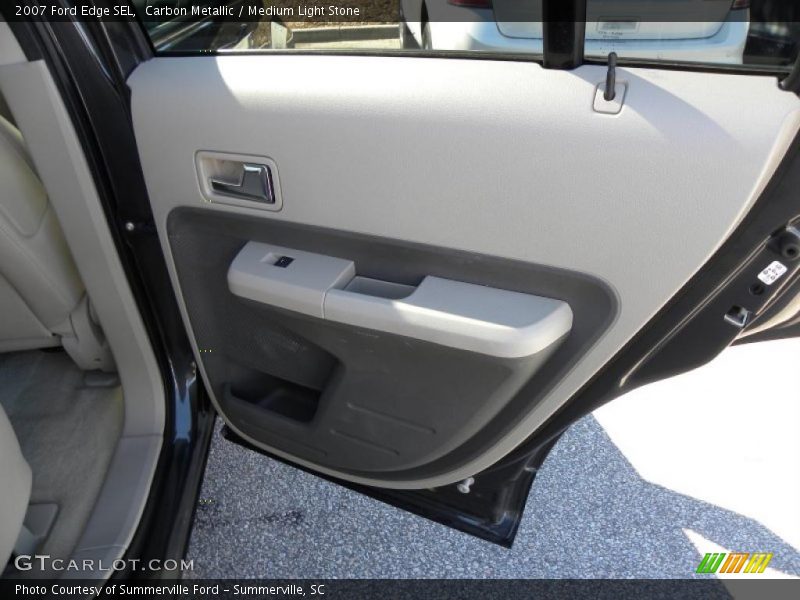 Carbon Metallic / Medium Light Stone 2007 Ford Edge SEL