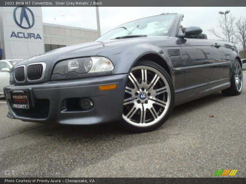  2003 M3 Convertible Silver Grey Metallic