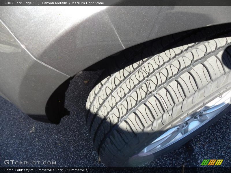 Carbon Metallic / Medium Light Stone 2007 Ford Edge SEL