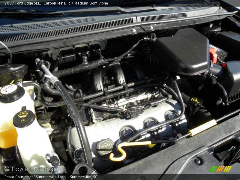 Carbon Metallic / Medium Light Stone 2007 Ford Edge SEL