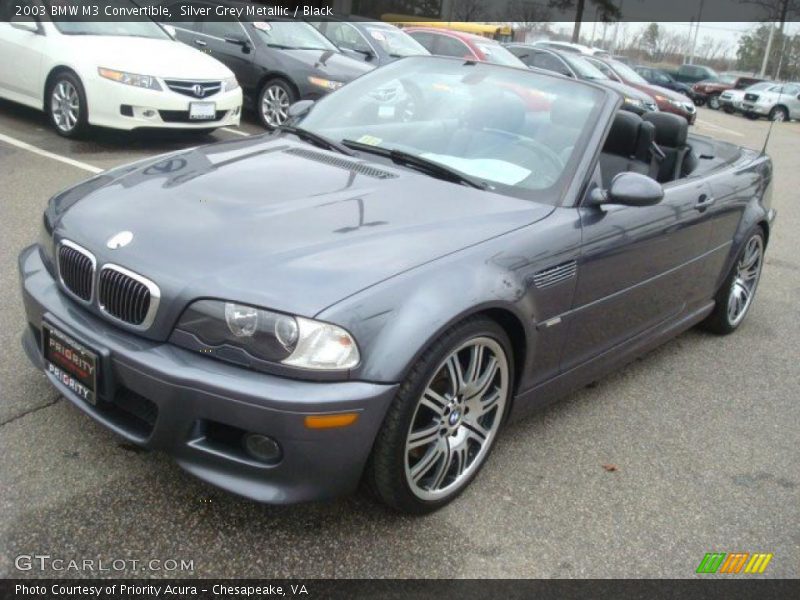  2003 M3 Convertible Silver Grey Metallic